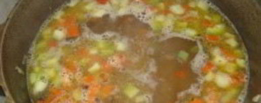 Шаг 4: лагмана с редькой