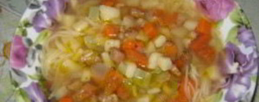 Шаг 5: лагмана с редькой