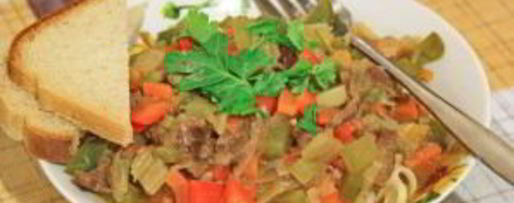 Шаг 4: лагмана с сельдереем