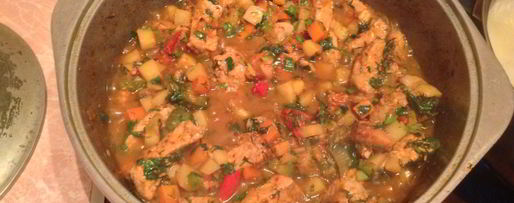 Шаг 7: лагмана с солеными огурчиками