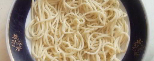 Шаг 22: лагмана с тянутой лапшой