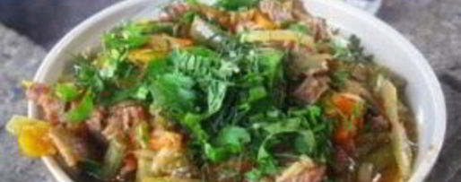 Шаг 15: лагмана в казане