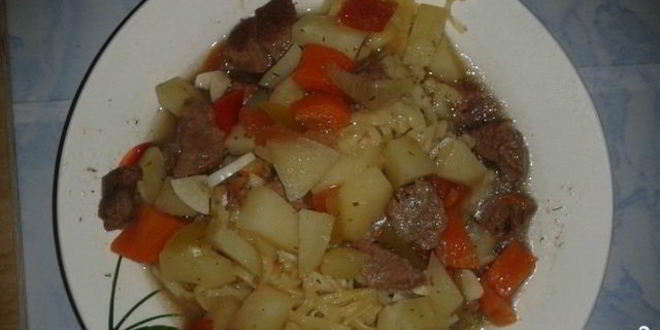 Рецепт лагмана в микроволновке