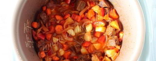 Шаг 6: лагмана в мультиварке