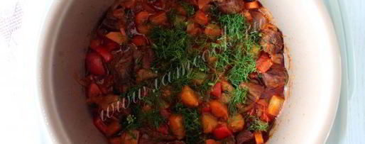 Шаг 7: лагмана в мультиварке