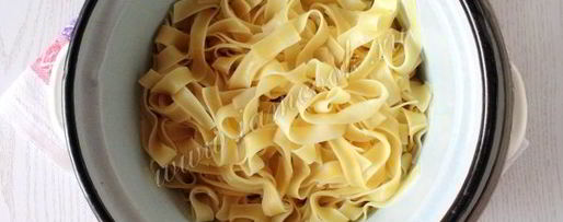 Шаг 8: лагмана в мультиварке