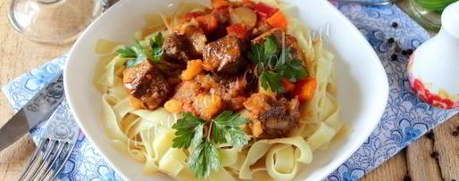 Шаг 9: лагмана в мультиварке