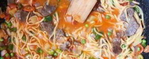 Шаг 4: лагмана в воке