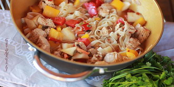 Рецепт лагмана за 20 минут