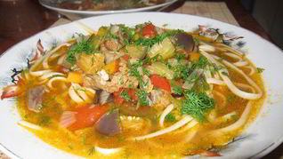 Рецепт Лагман Звезды Кавказы