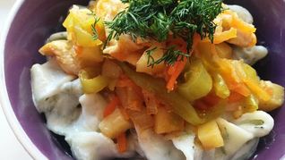 Рецепт Шивита ош — лагмана по-хорезмски