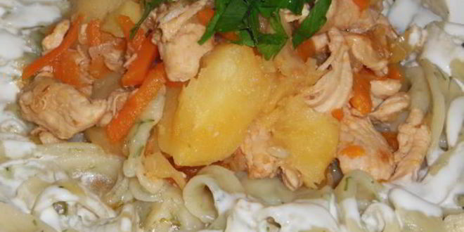 Рецепт шивита ош — лагмана по-хорезмски