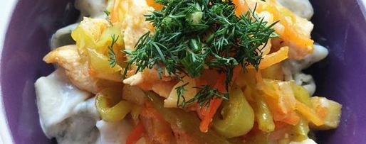 Шаг 12: шивита ош — лагмана по-хорезмски