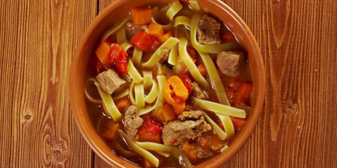 Рецепт узбекского супа лагман