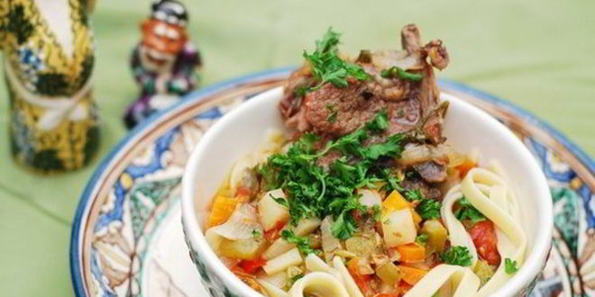Рецепт вкусного лагмана с бараниной по-домашнему