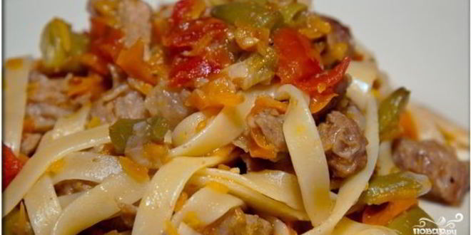 Рецепт жареного лагмана