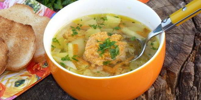 Рецепт легкого супа икринка