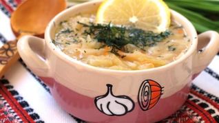 Рецепт Лукового супа с капустой