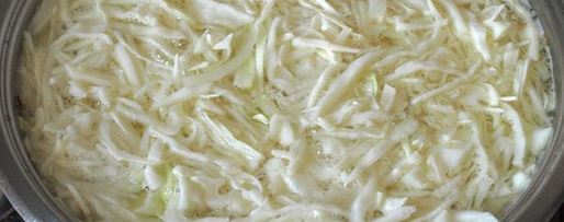 Шаг 2: лукового супа с капустой