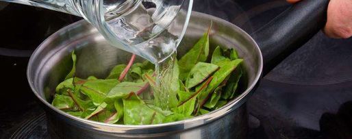 Шаг 1: кисломолочного супа со свекольной ботвой сарнапур