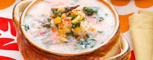 Шаг 4: кисломолочного супа со свекольной ботвой сарнапур