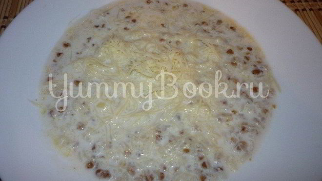 Рецепт Молочного супа Дружба с сыром из мультиварки