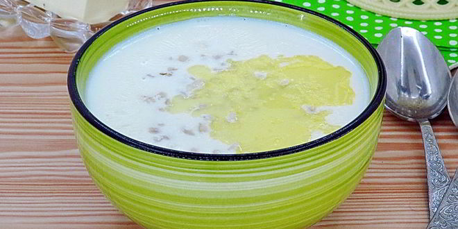 Рецепт молочного супа перлового