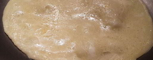 Шаг 1: молочного супа с лапшой из крахмальных блинов