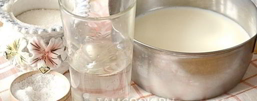 Шаг 9: молочного супа с лапшой