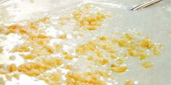 Рецепт молочного супа с миндалем