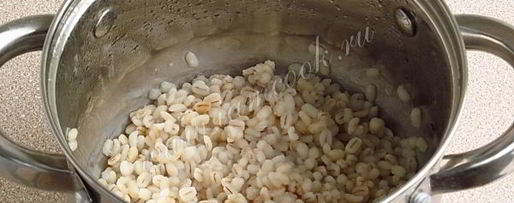 Шаг 4: молочного супа с перловой крупой