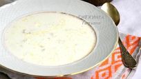 Рецепт Молочного супа Затирка