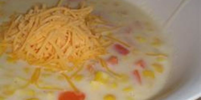 Рецепт молочного супчика из кукурузы