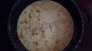 Рецепт Овощного молочного супа