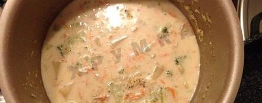 Шаг 2: овощного молочного супа