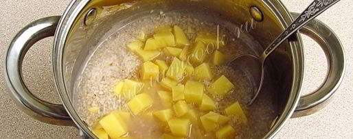 Шаг 4: супа молочного из ячневой крупы по-латышски