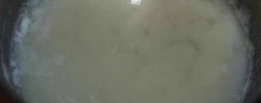 Шаг 1: супа молочного с цветной капустой