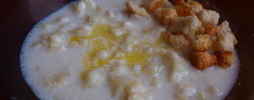 Шаг 4: супа молочного с цветной капустой