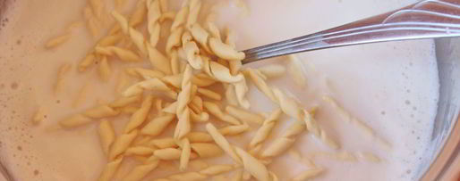 Шаг 4: супа молочного