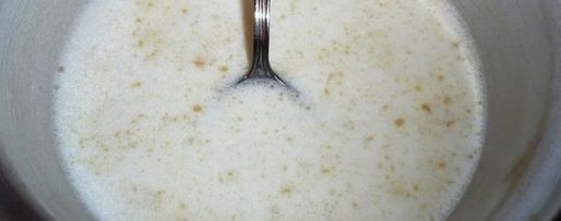 Шаг 1: сырно-молочного суп с брокколи