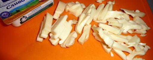 Шаг 2: сырно-молочного суп с брокколи