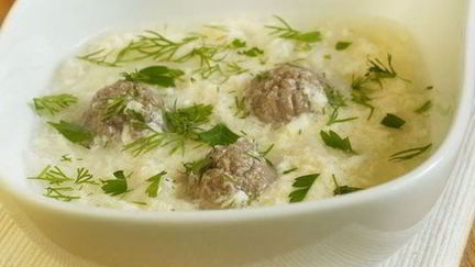 Рецепт Мясного супа с молоком