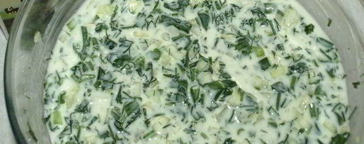 Шаг 8: азербайджанской окрошки овдух