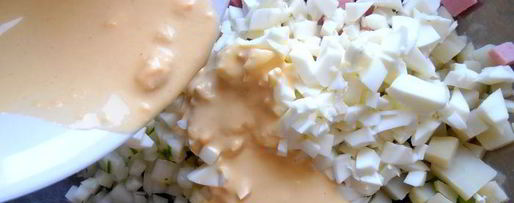 Шаг 14: деревенской окрошки на березовом соке