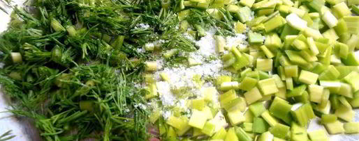 Шаг 3: деревенской окрошки на березовом соке