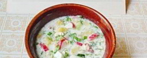 Шаг 5: днестровской окрошки