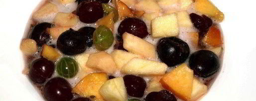 Шаг 4: фруктово-ягодной окрошка