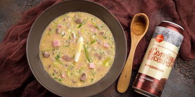 Рецепт мясной окрошки сборной