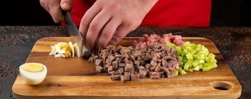 Шаг 1: мясной окрошки сборной