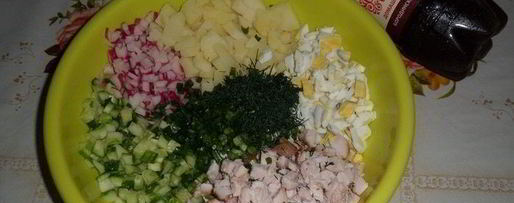 Шаг 7: окрошки деревенской